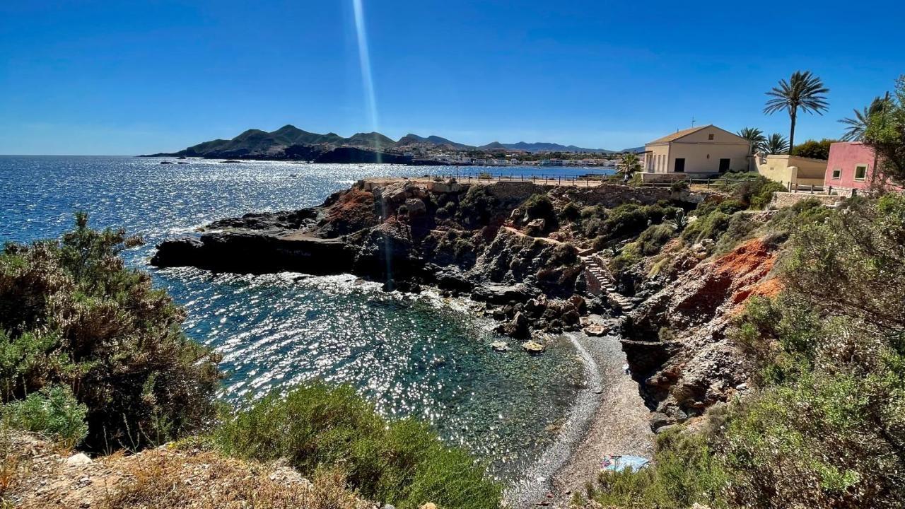 Apartamento Cala AZUL Gran Terraza con BBQ Cabo de Palos Exterior foto